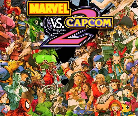 Marvel vs Capcom 2: New Age of Heroes - A Frantic Mashup of Comic Book Icons and Gaming Legends!